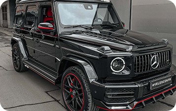 Установка обвесов на Mercedes-Benz G class