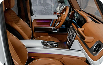 Тюнинг салона Mercedes-Benz G class