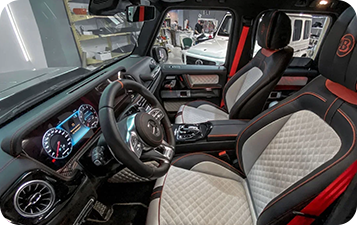 Тюнинг салона Mercedes Гелендваген