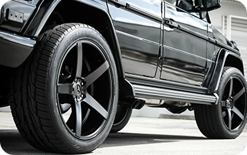 Покрасить суппорта на Mercedes-Benz G class